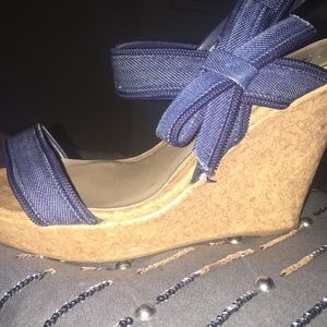 Wedges jean /lite navy